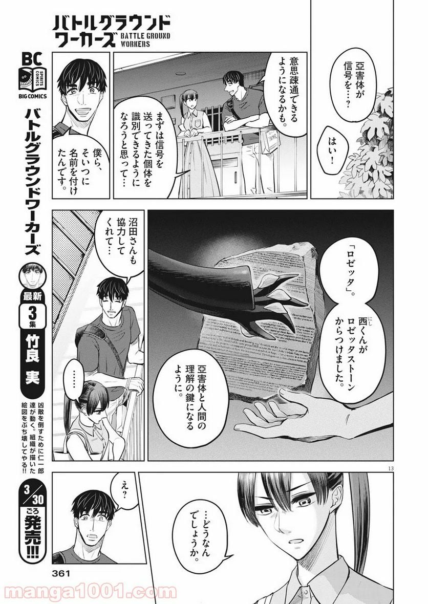 バトルグラウンドワーカーズ - 第32話 - Page 13