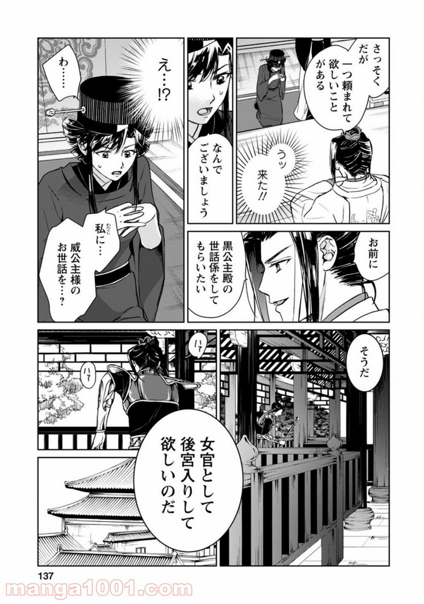後宮の花は偽りをまとう 第15.2話 - Trang 3