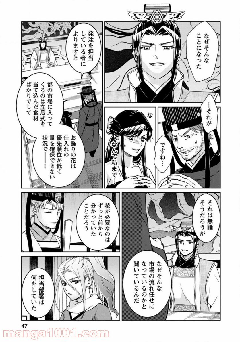 後宮の花は偽りをまとう 第17.2話 - Trang 1