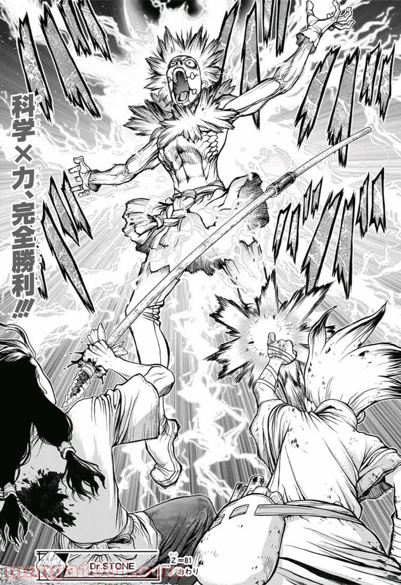 ドクターストーン – DR. STONE - 第81話 - Page 19