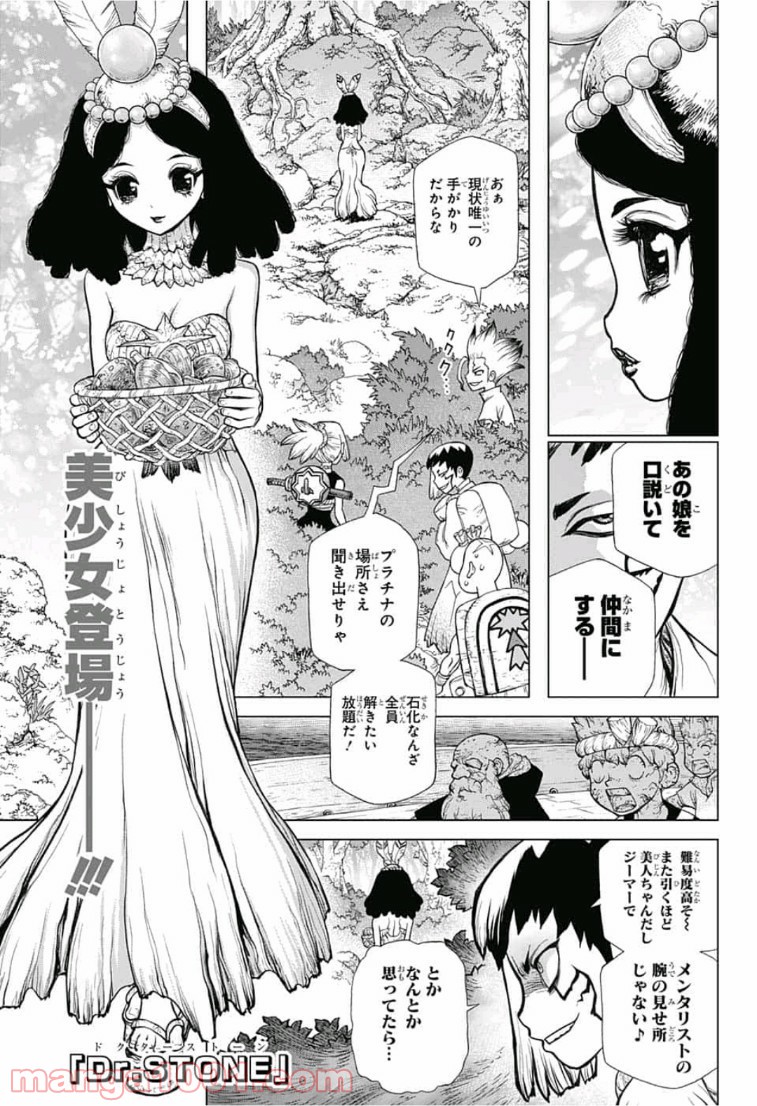 ドクターストーン – DR. STONE - 第105話 - Page 1