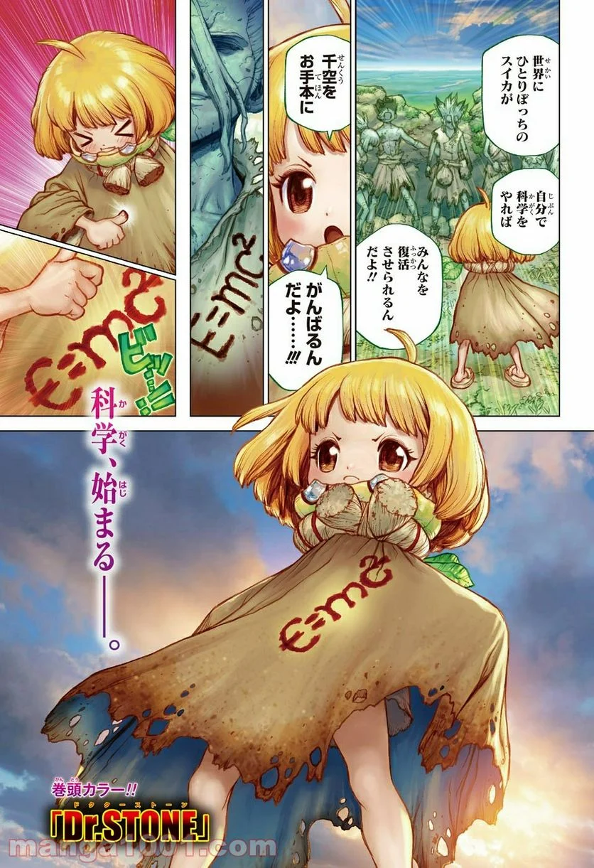 ドクターストーン – DR. STONE - 第196話 - Page 1