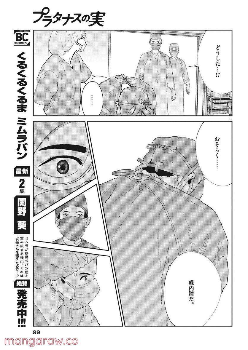 プラタナスの実−小児科医療チャンネル− - 第59話 - Page 13