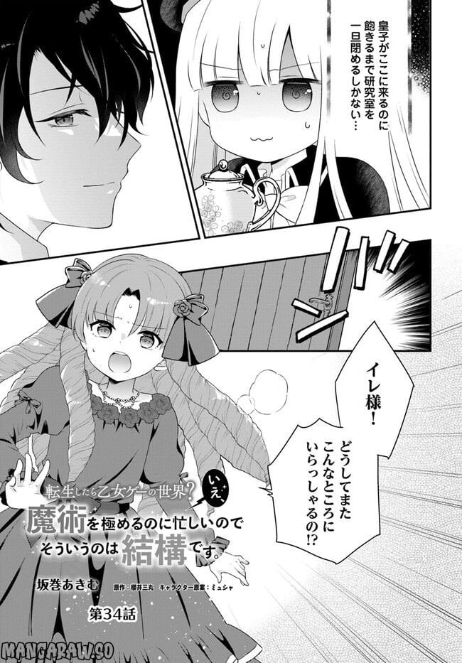転生したら乙女ゲーの世界？ いえ、魔術を極めるのに忙しいのでそういうのは結構です。 第34.1話 - Trang 3
