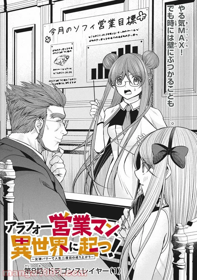 アラフォー営業マン、異世界に起つ！～女神パワーで人生二度目の成り上がり～ 第8.1話 - Trang 2