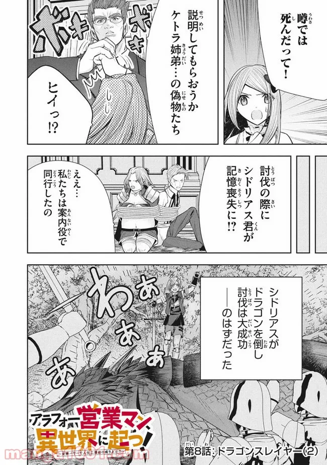 アラフォー営業マン、異世界に起つ！～女神パワーで人生二度目の成り上がり～ 第8.2話 - Trang 1