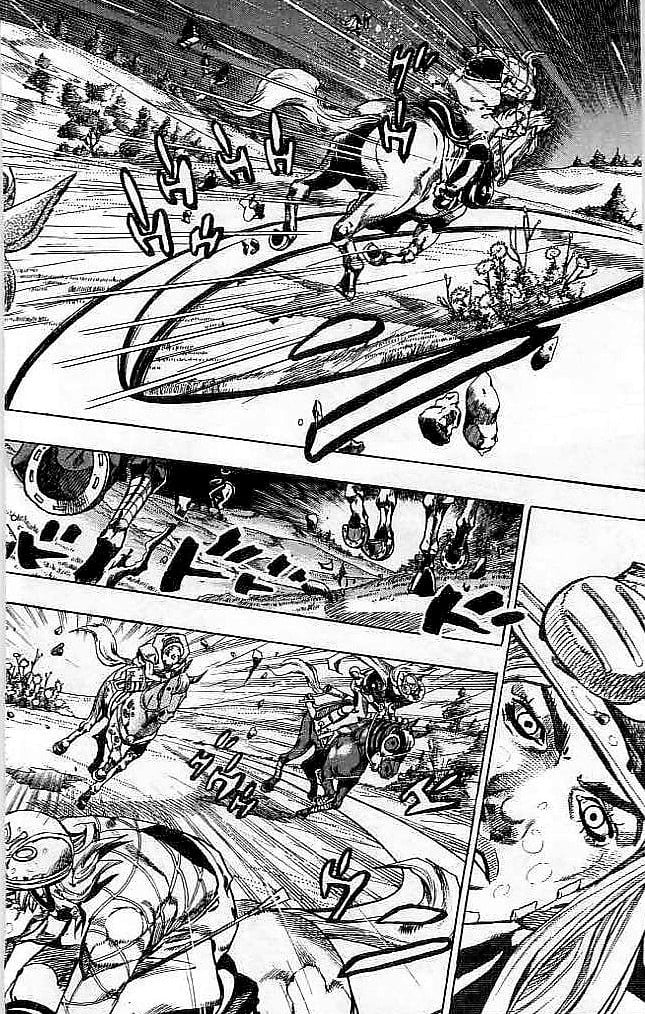 ジョジョの奇妙な冒険 Part 07 – Steel Ball Run - 第9話 - Page 109