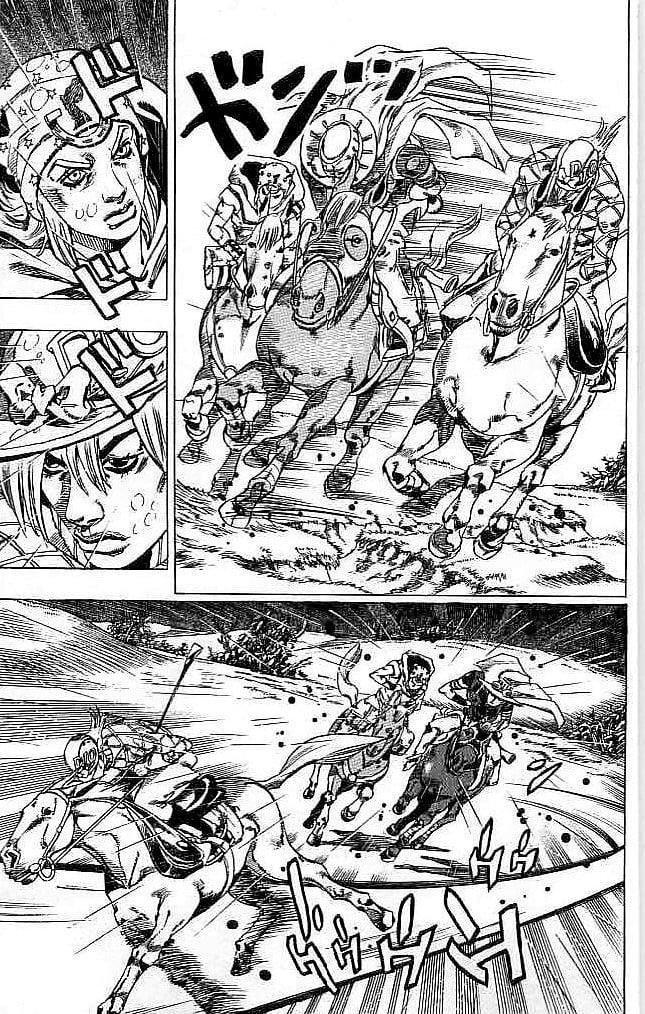 ジョジョの奇妙な冒険 Part 07 – Steel Ball Run - 第9話 - Page 112