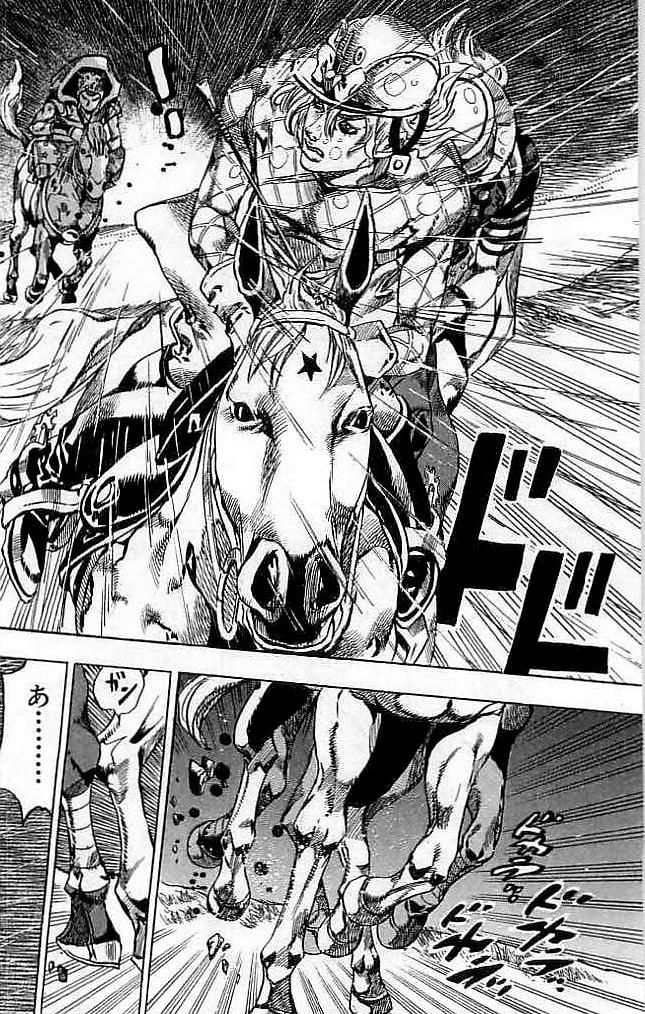 ジョジョの奇妙な冒険 Part 07 – Steel Ball Run - 第9話 - Page 123