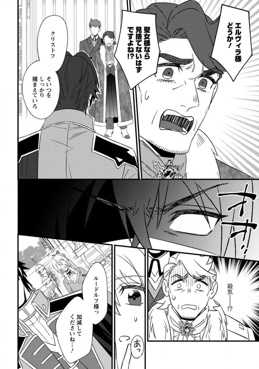 王妃になる予定でしたが、偽聖女の汚名を着せられたので逃亡したら、皇太子に溺愛されました。そちらもどうぞお幸せに。 第29.1話 - Trang 8